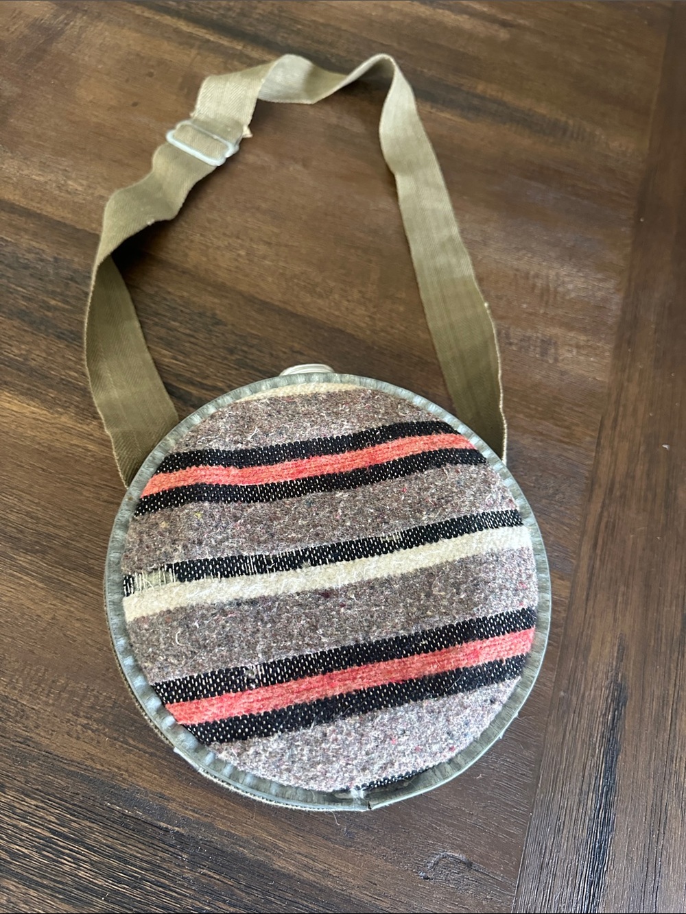 Covered Vintage Canteen